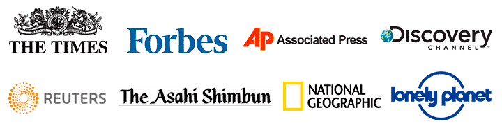 The Times, Forbes, Associated Press, BBC, Discovery